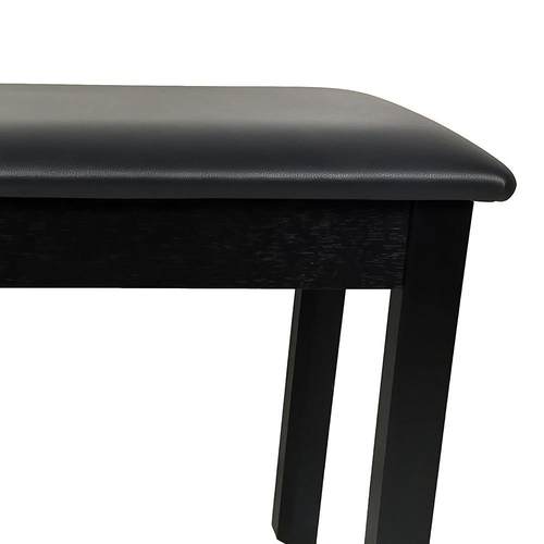 单人钢琴凳数码钢琴键盘凳618M高密海棉凳黑色家用木质练琴凳子