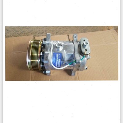 泵冷P3V6空调压缩机制冷潍柴空调压缩机冷W江淮骏铃适用气泵气泵