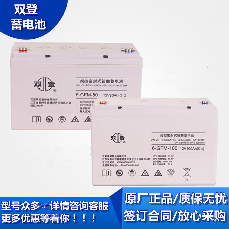双登蓄电池6-GFM-2412V38ah65ah80ah100ah150ah200ah铅酸免维护