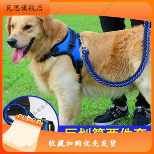 拉绳 宠物用品狗狗牵引绳大中型犬狗链项圈狗脖圈 军绿铁链项圈