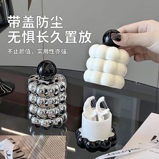 创意客厅牙签筒新款 轻奢棉花牙签牙签盒家用个性 牙线棉签