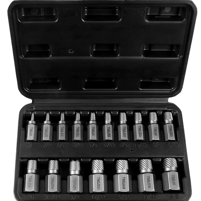 .内六角螺丝取丝器断头滑丝滑牙螺母破损生锈螺栓帽取出器工具拆