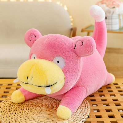 跨境大号趴姿呆呆兽毛绒公仔玩具