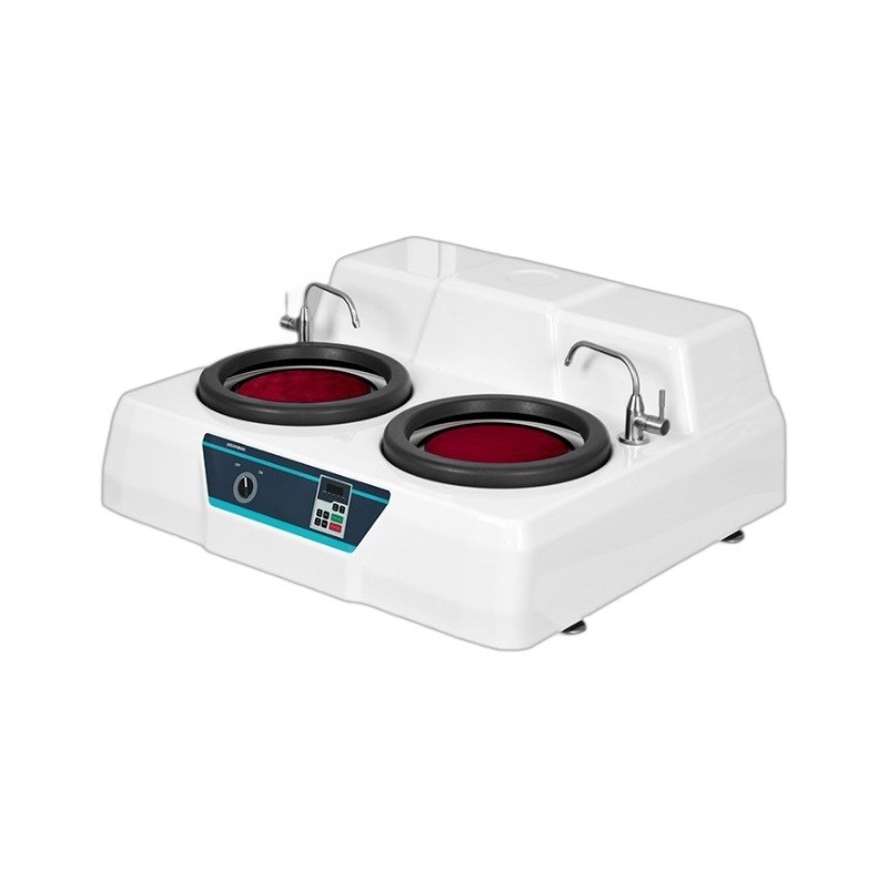 金相磨抛机试样预磨机双盘抛光机全自动无级变速研磨机测硬度打磨