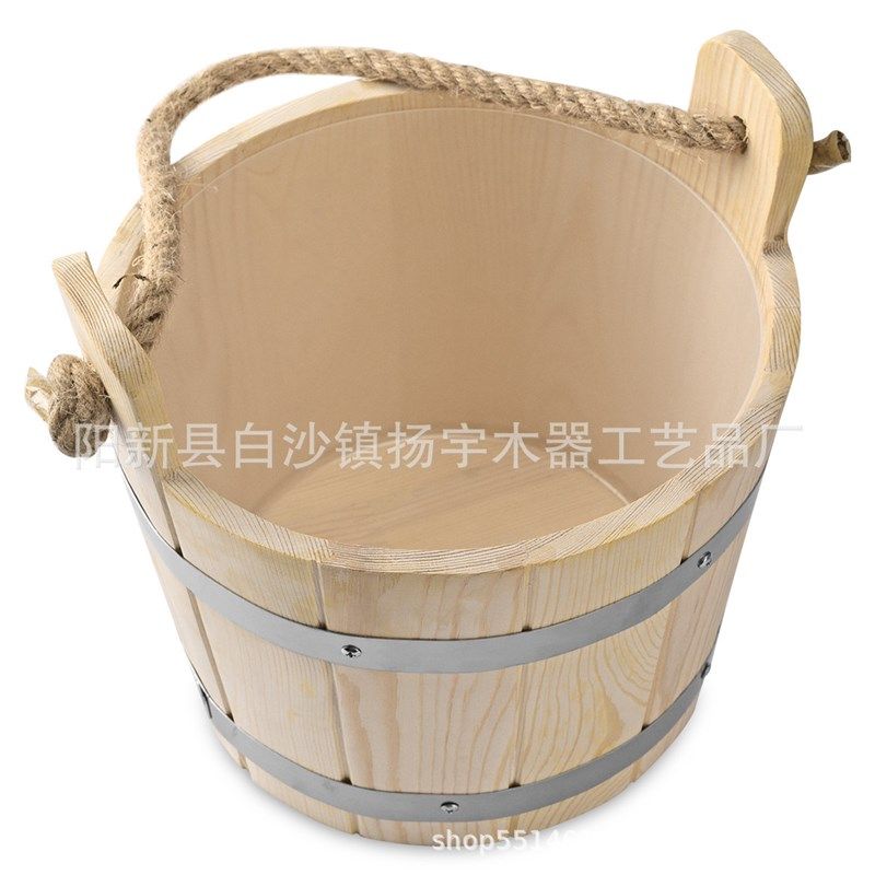 芬兰浴干蒸房用桑拿木桶木勺5L 配SUS304不锈钢钢带畅销日本厂家,家庭/个人清洁工具,足浴盆/足浴桶,淘宝优惠券,粉丝福利购,淘宝优惠卷