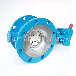 法兰蝶阀 16C DN300浙江南高阀门气动蝶阀 D343H 涡轮蝶阀