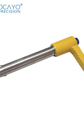 L型弹簧插销M16不锈钢快卸销明黄色拉手快插销非标型按钮锁销MLX