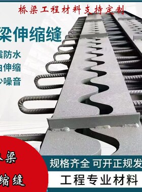 桥梁伸缩缝GQF-C40D/E80型160型梳齿型异型钢毛勒缝伸缩缝变装置