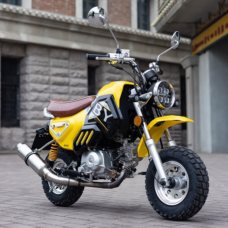 摩动青春国四电喷50CC小猴子摩托车跑车复古城市公路街车可上牌