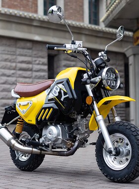 摩动青春国四电喷50CC小猴子摩托车跑车复古城市公路街车可上牌