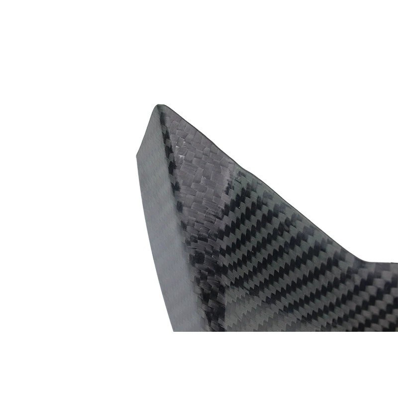 适用小牛电动车UQi+/U+B/NGT/N1S改装仪表风挡导流罩碳钎维纹挡风