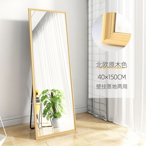 全身穿衣落地镜子家用大试衣镜壁挂少女卧室学生宿舍低价立体挂墙