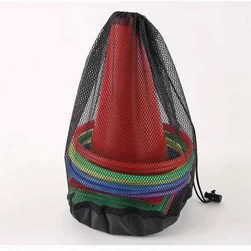 投掷套圈圈户外游戏亲子互动感统训练塑料彩色投掷18cm23cm标志桶