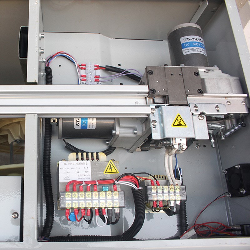 斯普艾特高台半自动打包机 双电机打包机 纸箱打包机数控捆扎机