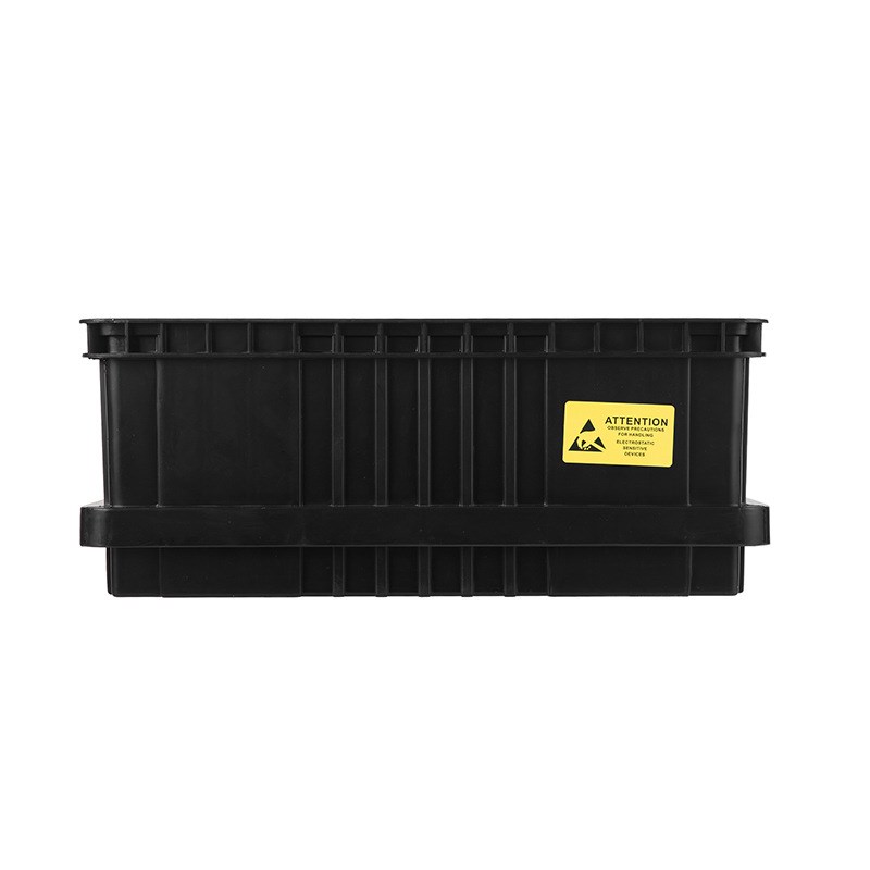 CJ-8313防静电周转箱黑色收纳整理筐电子元器件物料盒子养龟EU塑