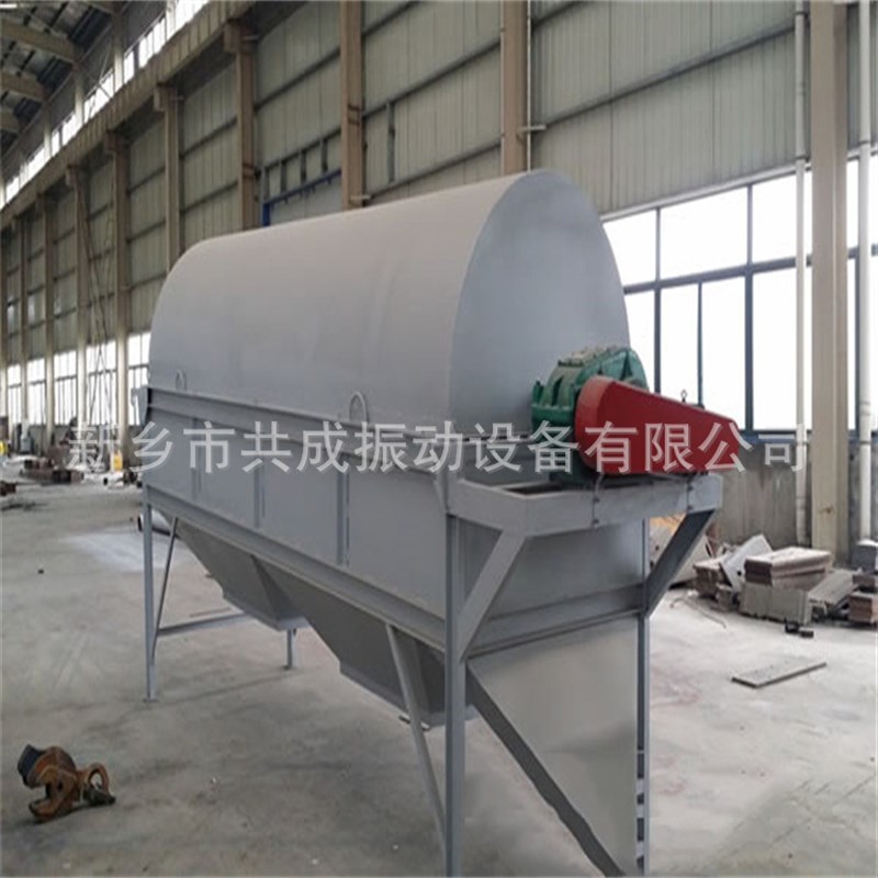 滚筒筛 小型滚筒筛筛子 建筑垃圾筛选机 封闭性无轴滚筒筛砂机