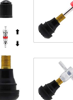 跨境 气门芯拆卸扳手 轮胎拆卸安装工具套装 TR412气门嘴更换工具