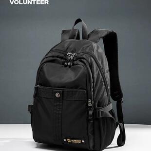 背包男新款运动双肩包男夏季旅行包男户外休闲华朗迪尔大容量书包