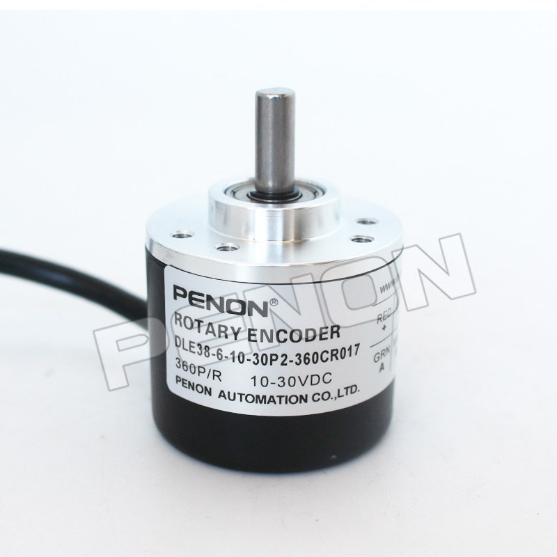旋转编码器DLE38-6-10-30P2-360CR017编码器360P/R实心轴6mm