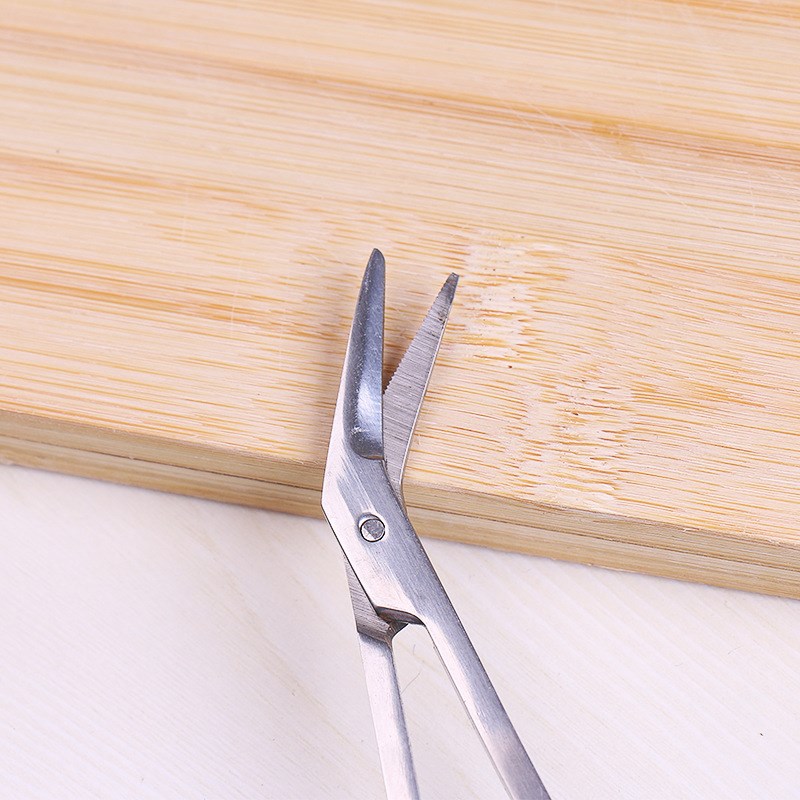 阳江厂家直供纱布剪绷带剪 长嘴鹤嘴剪 脚皮趾甲美容剪刀 脚皮剪