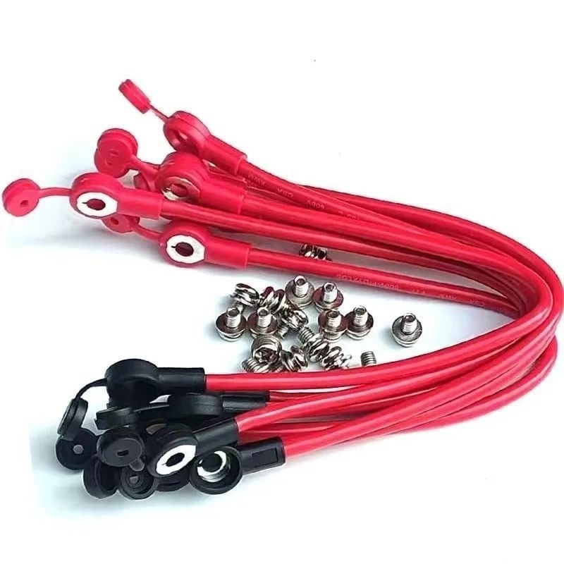 6平方电动车电池线串联线加粗纯铜电瓶线电池线48v60v72v96v120v