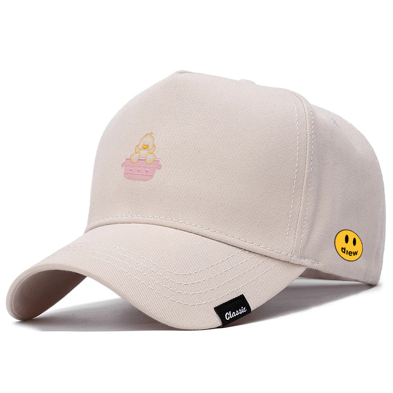 【一折专区】DREW SEEW 笑脸棒球帽户外出游简约百搭鸭舌帽防风潮