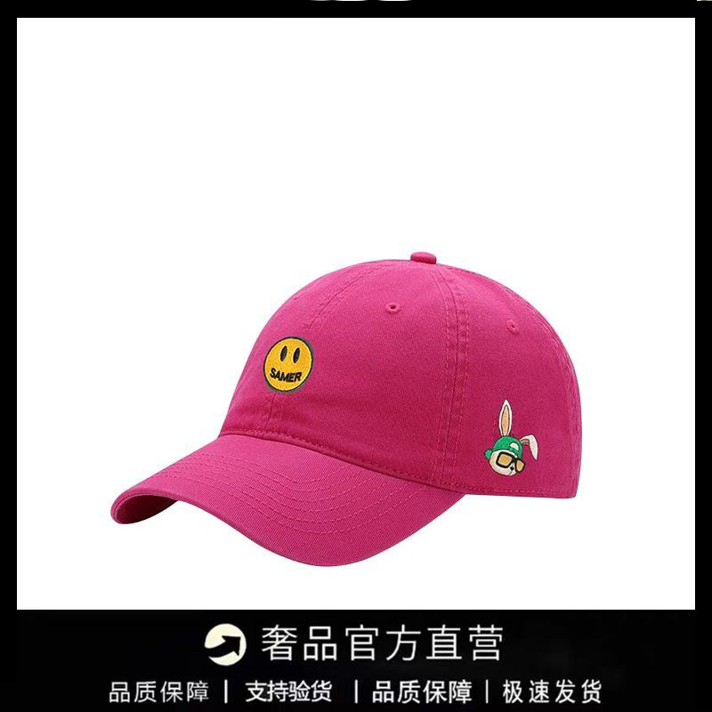 【一折专区】DREW SEEW 笑脸可爱兔子棒球帽时尚百搭鸭舌帽男女款