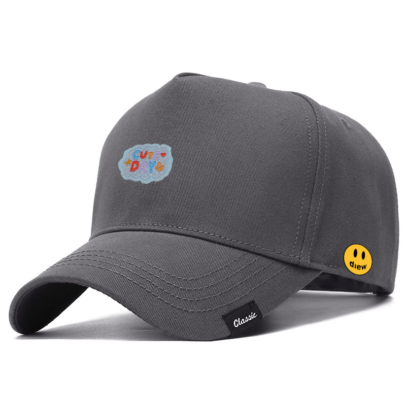 【一折专区】DREW SEEW 笑脸鸭舌帽棒球帽韩版百搭户外出游防风潮
