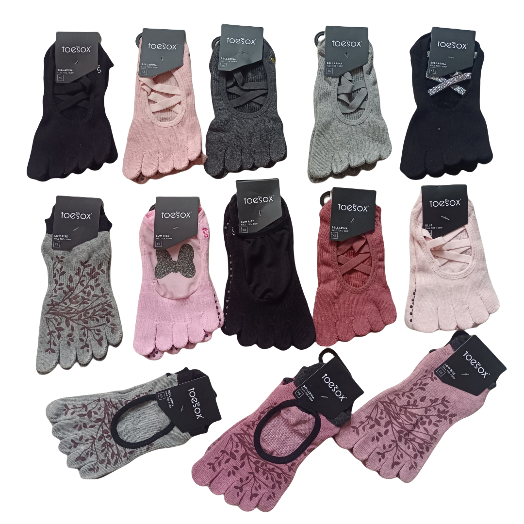 toesox瑜伽襪普拉提襪子腳趾襪