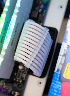 电脑机箱主板2p4延in加长线 卡8Pi显n转8Pin 636cpu8P转接供电长