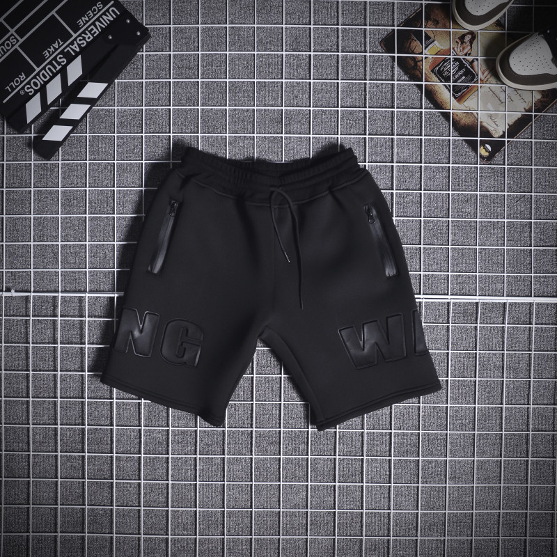 韩版太空棉短裤男夏季休闲沙滩裤健身运动慢跑大码潮牌中裤五分裤