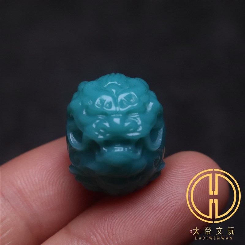 雪巴琉璃果冻料龙扣面包圈墩子顶腰珠隔珠散珠10Q8手串长串diy配