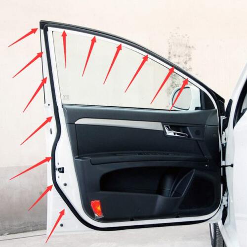 车门密封条350荣威边隔音门门洞防水车门车胶条门原原厂框黑色