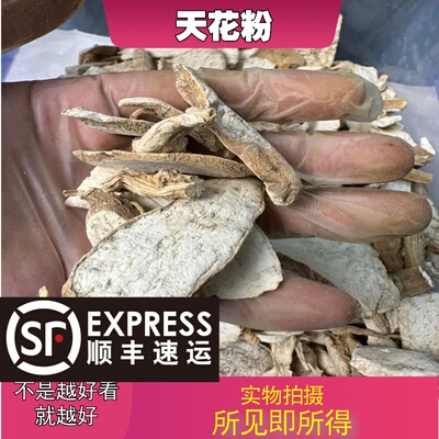 天花粉片中药材店铺中草药大全