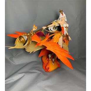 王者荣耀凤凰于飞王昭君动画漫模型雕像模型摆件玩具gk游戏兵人