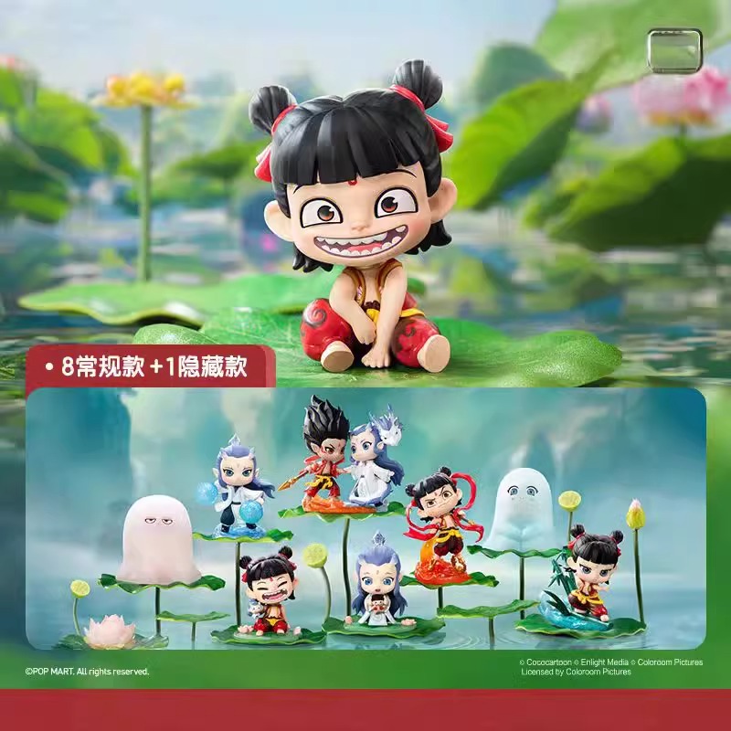 哪吒魔童天生羁绊盲盒潮玩敖丙复刻手办模型摆件玩具男孩生日礼物