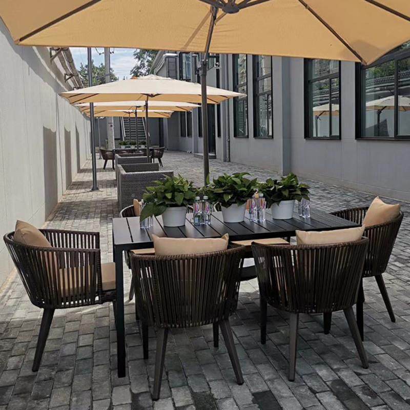 外桌椅庭闲院户酒店休闲餐椅长桌布区置北MY13茶几欧室外休防水藤,商业/办公家具,商用藤编家具,淘宝优惠券,粉丝福利购,淘宝优惠卷