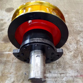 500铸钢锻钢单双梁起重机车轮组 400 单双沿行车轮250 350