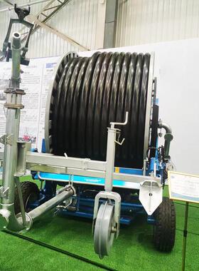 动卷盘式灌机 农用节水节肥灌喷溉机械 浇地喷IOJ灌机卷盘喷移灌