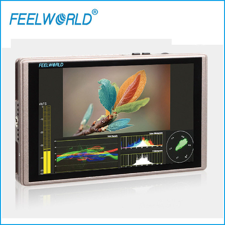 富威德G70超薄IPS屏1920x1080全高清HDMI、3G-SDI摄影监视器