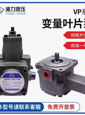 VP20-FA3变量叶片泵高压中压低压定量双联叶片泵