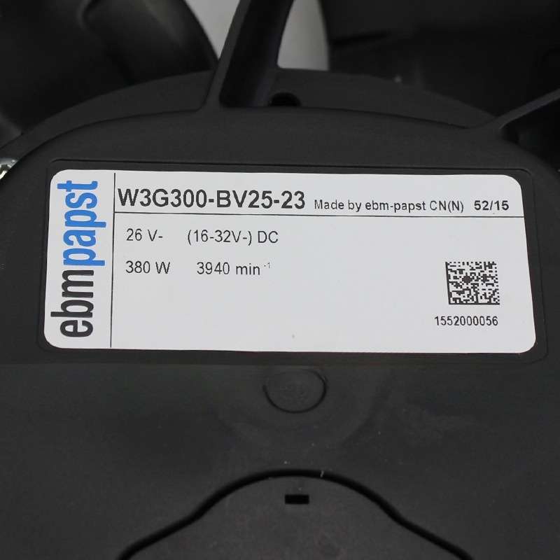 原装德国进口W3G300-BV25-23 26V 380W 轴流风机 散热风扇