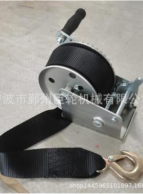 绞盘手动600LBS/800LBS厂家销售，绞盘，绞车带织带或钢丝