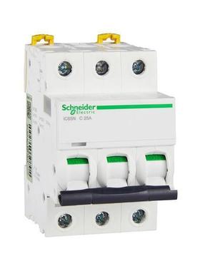 IC65N 3P C25A 6kA Acti 9系列微型断路器空气开关 家用空开