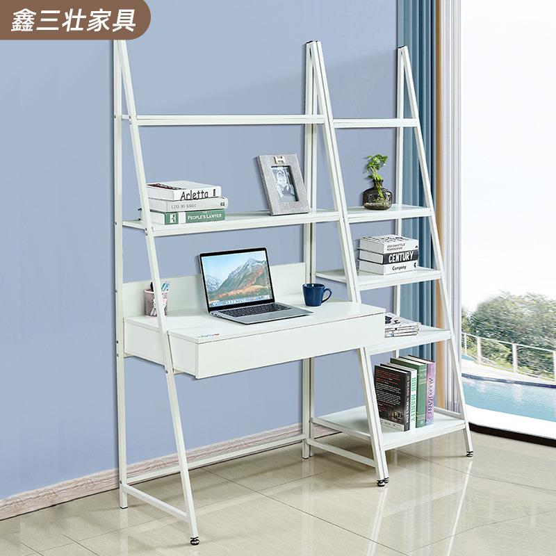 家用简易办公桌公寓小户型卧室化妆台简约铁艺可拆分学习桌子架子