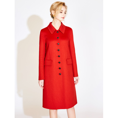 双面奢品纯羊绒大衣百分百纯羊绒