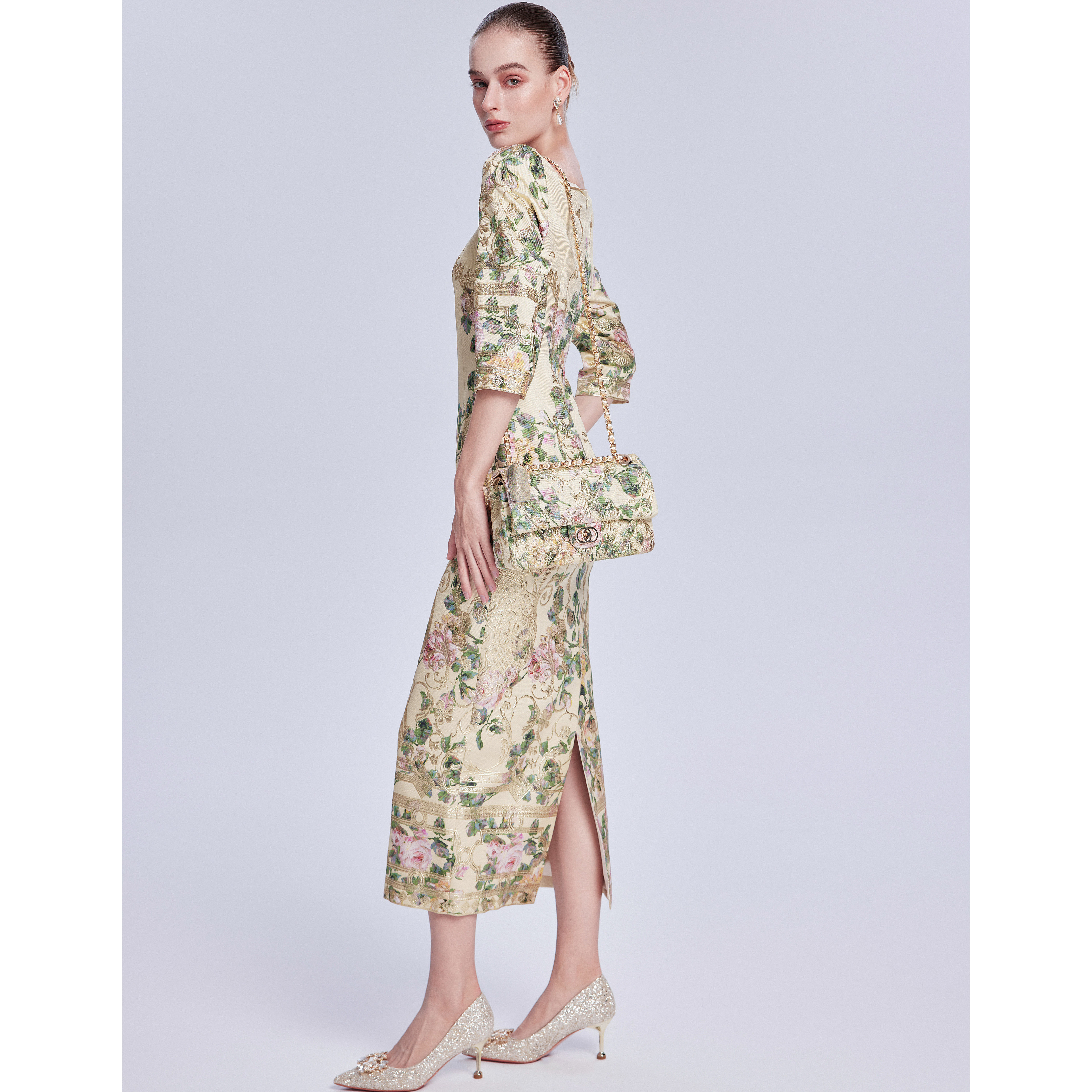 高定小羊皮女包包LilloLilly名媛