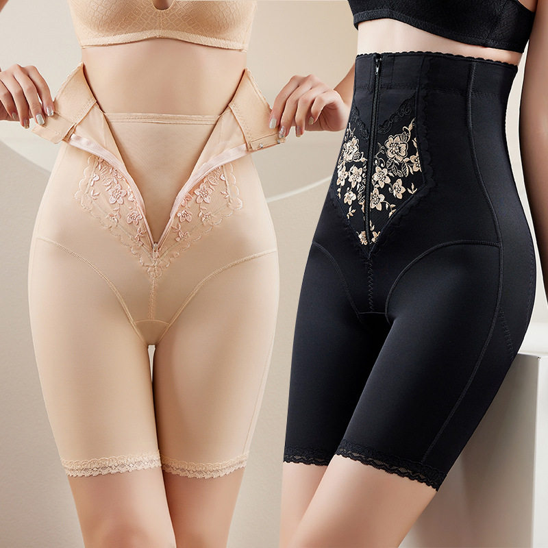 SPANX官网新款高腰产后美体裤宫廷刺绣收腹裤收胃提臀收胯塑身裤