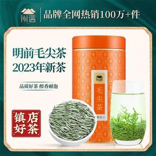 特级毛尖茶2023年新茶 茶叶500g 信阳原产明前头采绿茶板栗香