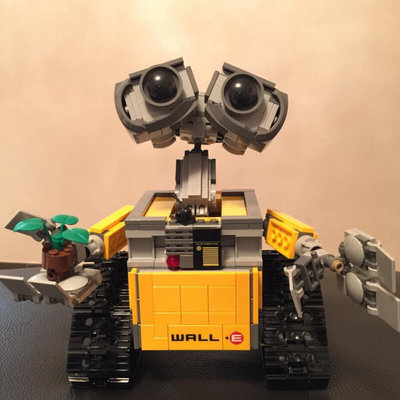 积木大电影WALL-E瓦力机器人益智拼装模型积木玩具圣诞礼物